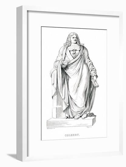 Colbert J-B, Statue-null-Framed Art Print