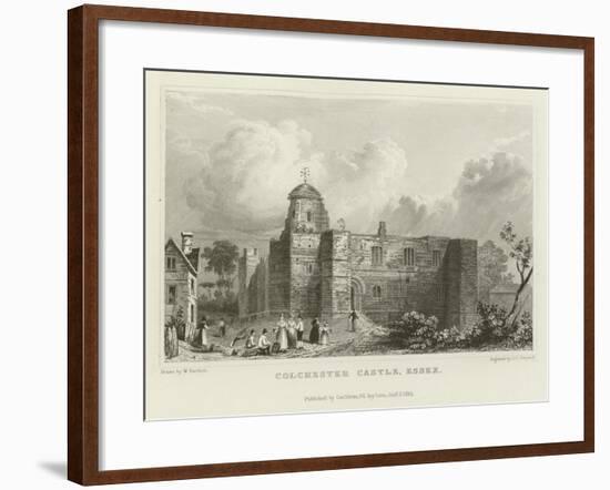 Colchester Castle, Essex-William Henry Bartlett-Framed Giclee Print