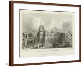 Colchester Castle, Essex-William Henry Bartlett-Framed Giclee Print