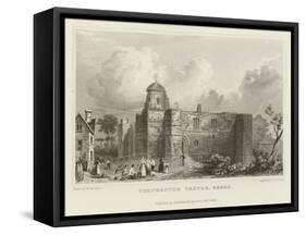 Colchester Castle, Essex-William Henry Bartlett-Framed Stretched Canvas