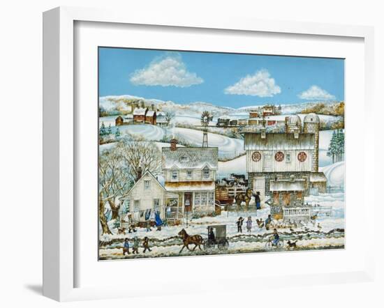 Cold and Clear-Bill Bell-Framed Giclee Print