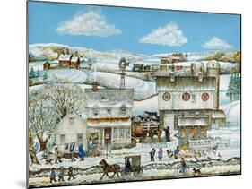 Cold and Clear-Bill Bell-Mounted Giclee Print