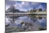 Cold and Frosty Conditions at Alnwick Castle in Northumberland, England. Winter-Adam Burton-Mounted Photographic Print