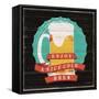 Cold Beer-Sam Appleman-Framed Stretched Canvas