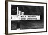 'Cold Christmas' Sign-J. Chettlburgh-Framed Photographic Print