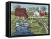 Cold Creek Mill-Bob Fair-Framed Stretched Canvas