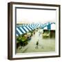 Cold Day, Hitchin Market-Chris Ross Williamson-Framed Giclee Print