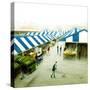 Cold Day, Hitchin Market-Chris Ross Williamson-Stretched Canvas