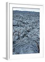 Cold Lava after an Eruption of Tolbachik Volcano, Kamchatka, Russia, Eurasia-Michael Runkel-Framed Photographic Print