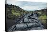 Cold Lava after an Eruption of Tolbachik Volcano, Kamchatka, Russia, Eurasia-Michael Runkel-Stretched Canvas