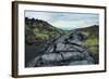 Cold Lava after an Eruption of Tolbachik Volcano, Kamchatka, Russia, Eurasia-Michael Runkel-Framed Photographic Print