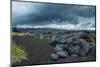 Cold Lava after an Eruption of Tolbachik Volcano, Kamchatka, Russia, Eurasia-Michael Runkel-Mounted Photographic Print