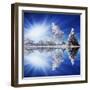 Cold Light-Philippe Sainte-Laudy-Framed Premium Photographic Print