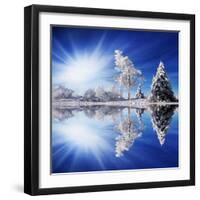 Cold Light-Philippe Sainte-Laudy-Framed Premium Photographic Print