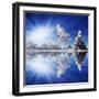 Cold Light-Philippe Sainte-Laudy-Framed Premium Photographic Print