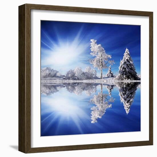 Cold Light-Philippe Sainte-Laudy-Framed Photographic Print