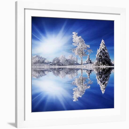 Cold Light-Philippe Sainte-Laudy-Framed Photographic Print