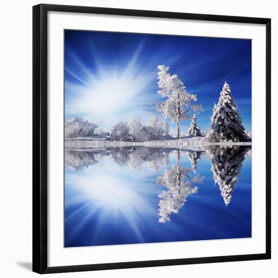 Cold Light-Philippe Sainte-Laudy-Framed Photographic Print