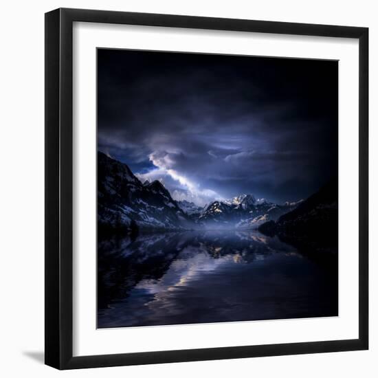 Cold Moments-Philippe Sainte-Laudy-Framed Photographic Print