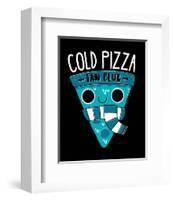 Cold Pizza Fan Club-Michael Buxton-Framed Art Print