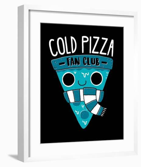 Cold Pizza Fan Club-Michael Buxton-Framed Art Print