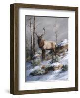 Cold Ridge Watcher-Trevor V. Swanson-Framed Giclee Print