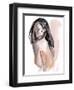 Cold Shoulders II-Jennifer Parker-Framed Art Print