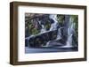 Cold Stream Falls in Northern Forest. Johnson Mountain Township, Maine-Jerry & Marcy Monkman-Framed Photographic Print