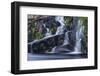 Cold Stream Falls in Northern Forest. Johnson Mountain Township, Maine-Jerry & Marcy Monkman-Framed Photographic Print