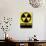 Cold War Era Fallout Shelter Sign-Stocktrek Images-Photographic Print displayed on a wall