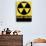 Cold War Era Fallout Shelter Sign-Stocktrek Images-Photographic Print displayed on a wall