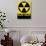 Cold War Era Fallout Shelter Sign-Stocktrek Images-Photographic Print displayed on a wall