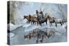 Cold Water Crossing-Gordon Semmens-Stretched Canvas