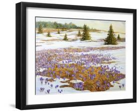 Cold Weather Is Leaving-kirilstanchev-Framed Art Print