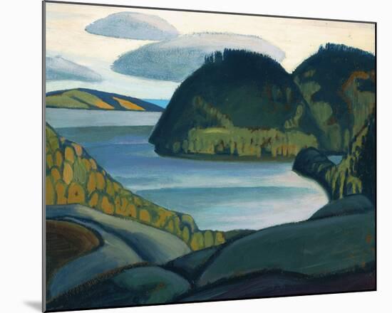 Coldwell Bay, North of Lake Superior-Lawren S^ Harris-Mounted Premium Giclee Print