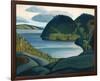 Coldwell Bay, North of Lake Superior-Lawren S^ Harris-Framed Premium Giclee Print