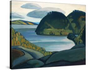 Coldwell Bay, North of Lake Superior-Lawren S^ Harris-Stretched Canvas