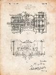 Fordson Tractor Patent-Cole Borders-Art Print