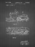 PP144- Vintage Black 1964 Porsche 911  Patent Poster-Cole Borders-Giclee Print