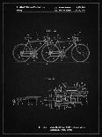 PP1069-Black Grid Streetcar Patent Poster-Cole Borders-Giclee Print
