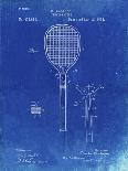 PP183- Blueprint Tennis Racket 1892 Patent Poster-Cole Borders-Giclee Print