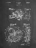 PP198- Chalkboard Bell and Howell Color Filter Camera Patent Poster-Cole Borders-Giclee Print