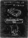PP374-Antique Grid Parchment Nintendo Joystick Patent Poster-Cole Borders-Giclee Print