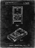 PP374-Antique Grid Parchment Nintendo Joystick Patent Poster-Cole Borders-Giclee Print