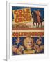 "Cole Bros. Circus: World'sGreatest and Best Loved Amusement Institution", Circa 1938-null-Framed Giclee Print