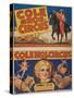 "Cole Bros. Circus: World'sGreatest and Best Loved Amusement Institution", Circa 1938-null-Stretched Canvas