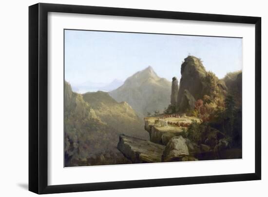 Cole: Last of the Mohicans-Thomas Cole-Framed Giclee Print