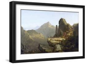 Cole: Last of the Mohicans-Thomas Cole-Framed Giclee Print