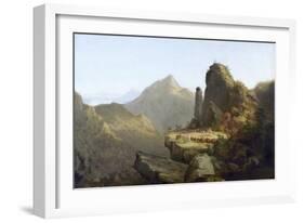 Cole: Last of the Mohicans-Thomas Cole-Framed Giclee Print