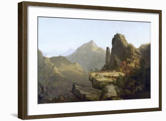 Cole: Last of the Mohicans-Thomas Cole-Framed Giclee Print